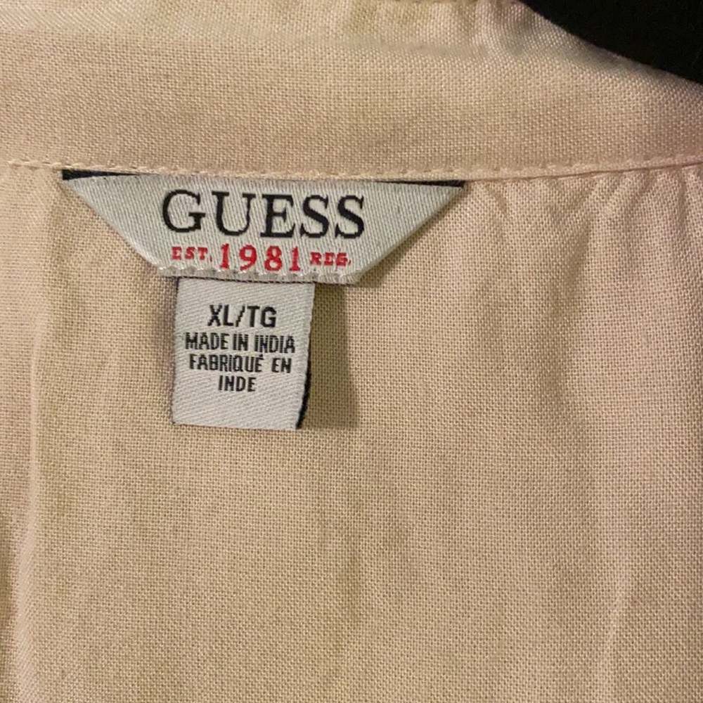 Tan Button Down Tee - image 2